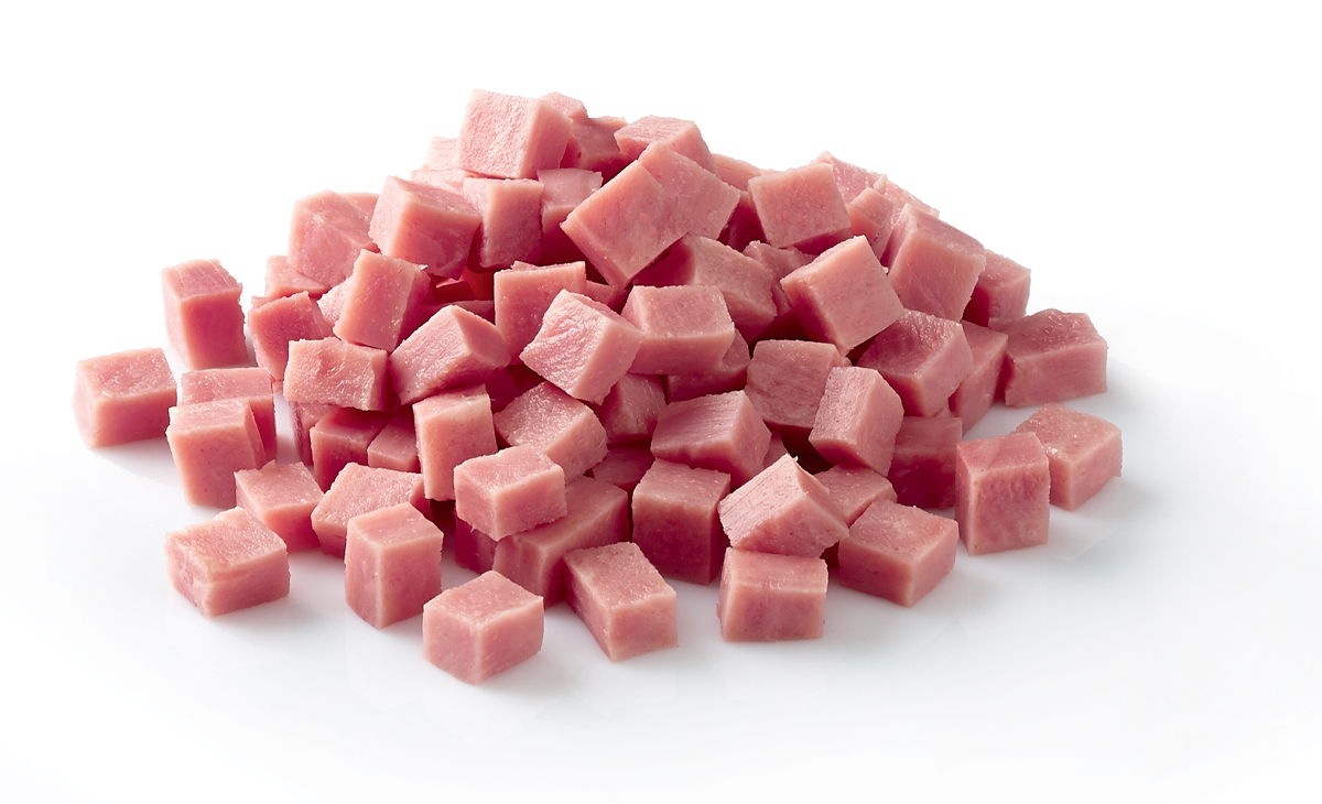 Cubes de jambon de dinde